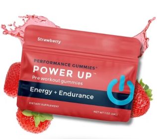 Strawberry Power Up Pre-Workout Supplements (12-Pack) Strawberry Power Up Pre-Workout Supplements (12-Pack)
